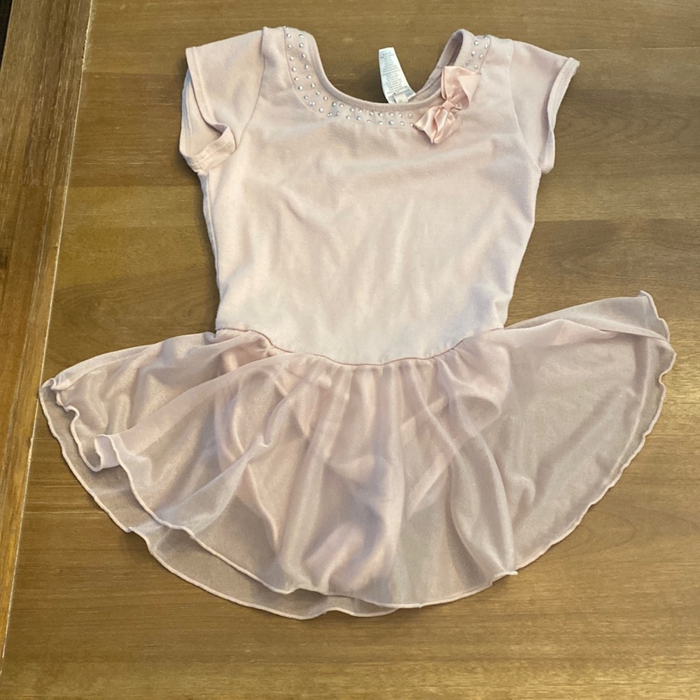 Ballet leotard. In pink